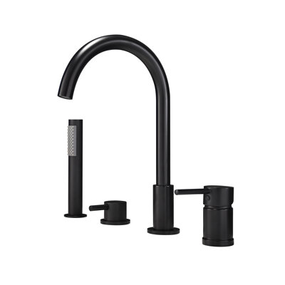 Brass Bathtub Faucet with Modern Design