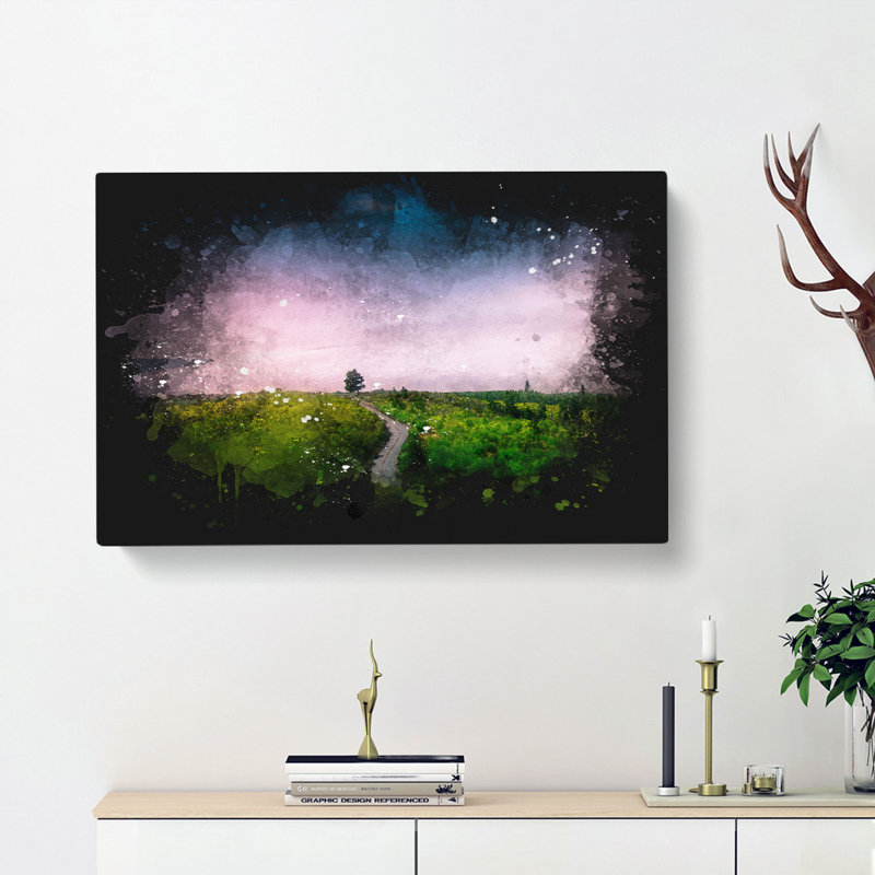 Driving Through Tenerife - Wrapped Canvas, 60cm H x 91cm W x 3cm D