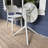 Patioflare 24IN Folding Top Patio Table, Grey