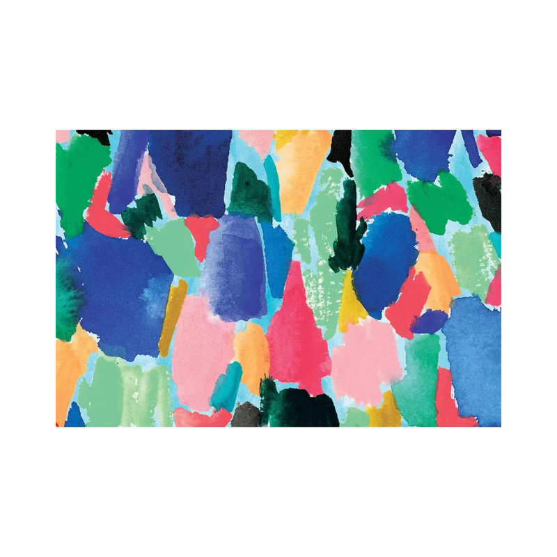 Colorful Home by Joy Ting - Wrapped Canvas Gallery-Wrapped Canvas Giclée, 66.04 cm H x 45.72 cm W