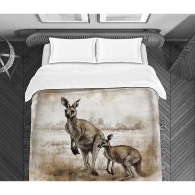 Kangaroo Grassfield Bornais Comforter