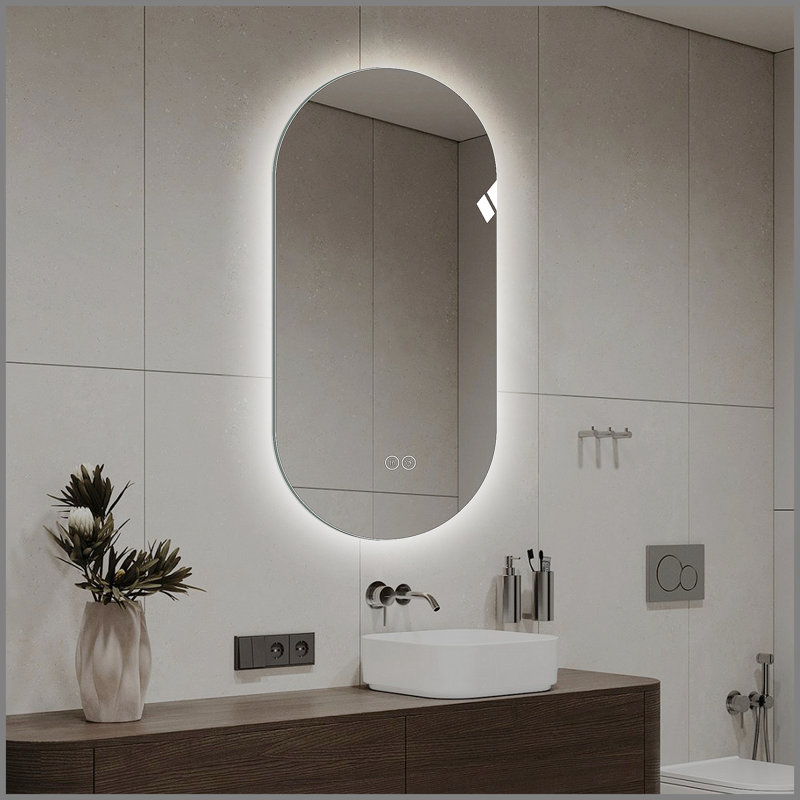 Miroir mural de salle de bain 48 * 24 pouces, 48*24