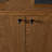 Nelsie 82 " W Mango and Oak Solid Wood Sideboard