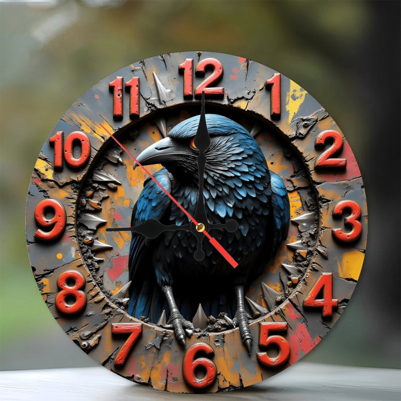 Horloge murale Blue Raven_1