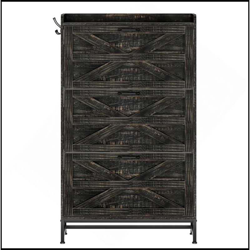 Armoire à chaussures polyvalente pour l'entrée de la maison avec une grande capacité de rangement