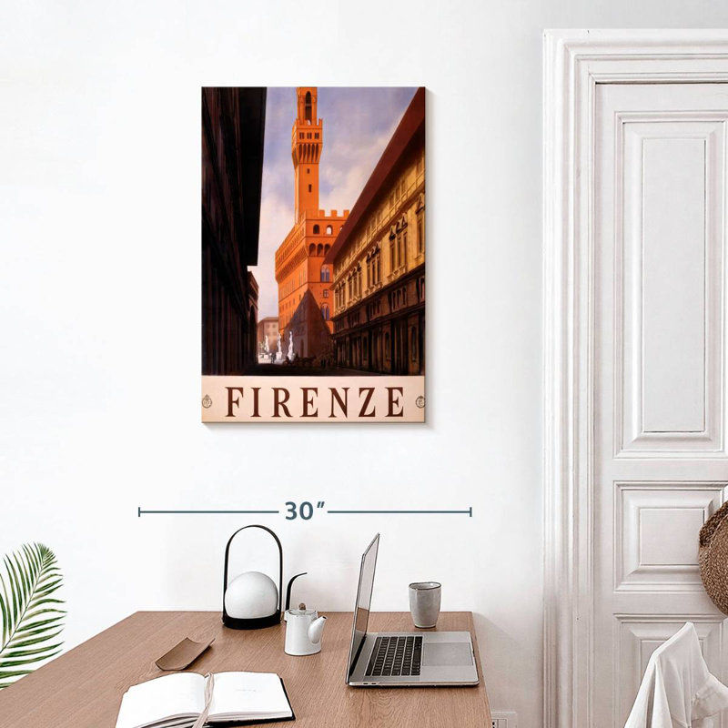 Aime See Firenze Wall Sign, 30" H x 20" W