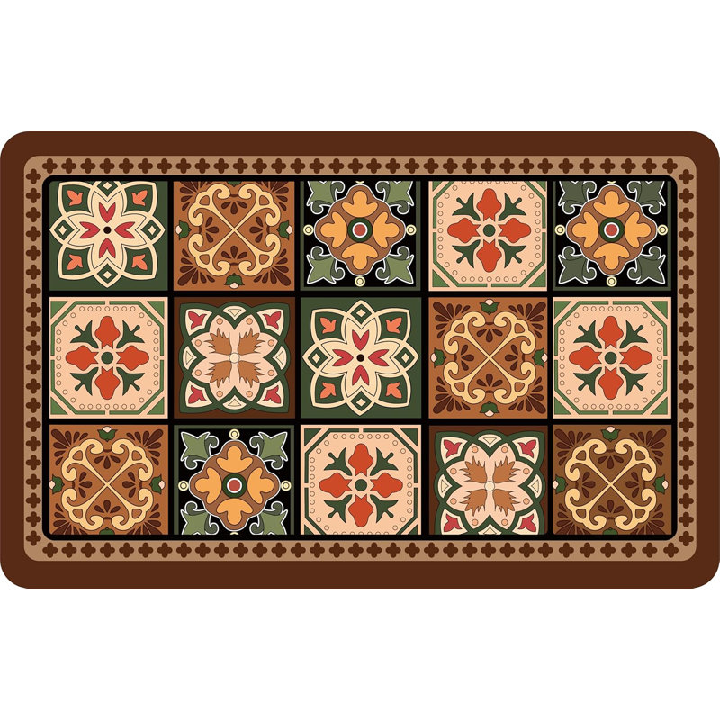 Tapis de séchage pour comptoir Boho, Rectangle 18 po x 30 po