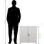 Buffet de rangement 2 portes Marcy