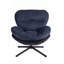 Chaise de bureau pivotante à 360 °, chaise moderne avec base en métal-279080848