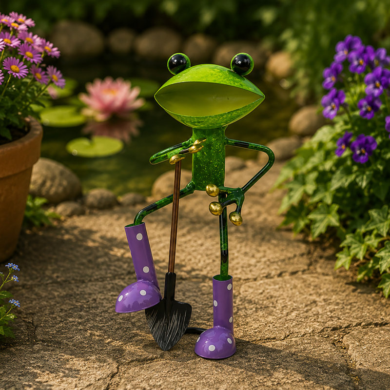 Lensing Animals Weather Resistant Metal Garden Statue