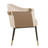 New Britain Upholstered Armchair - Taupe-1418236187