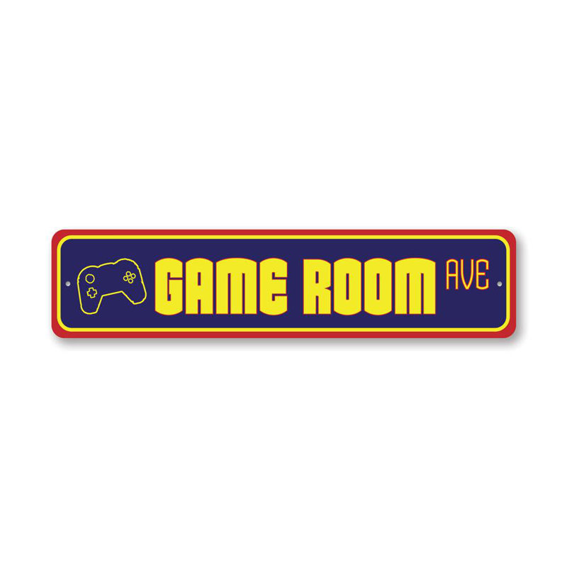 Plaque de rue en aluminium, H 6 po x l 24 po x P 0,06 po