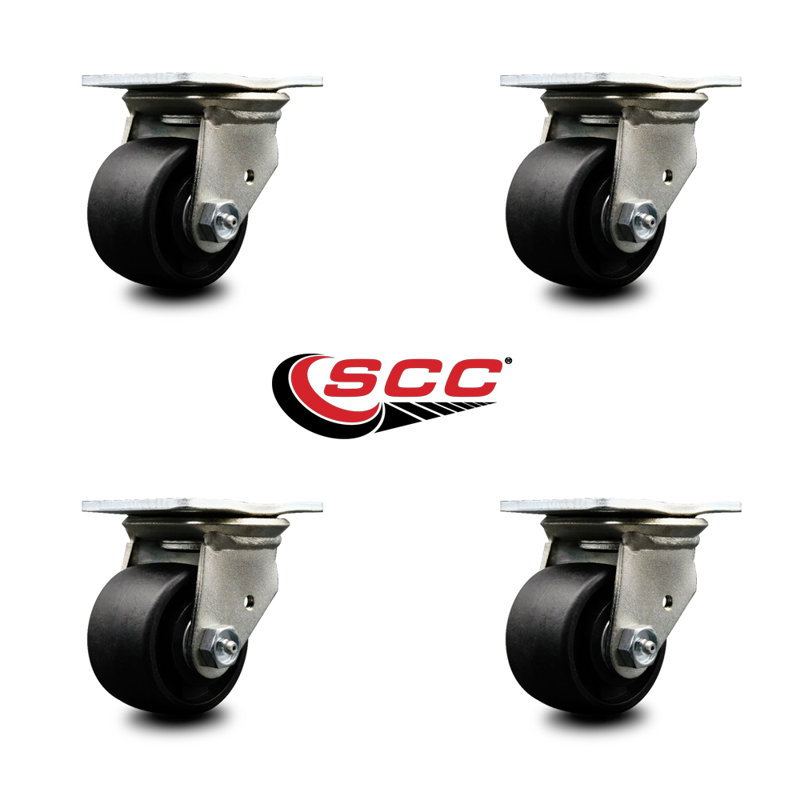 Low Profile Glass Filled Nylon Caster