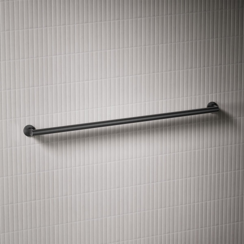 Components In Grab Bar, Matte Black, 42" W