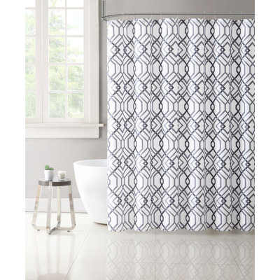 Sturdevant Geometric Designed Single Shower Curtain