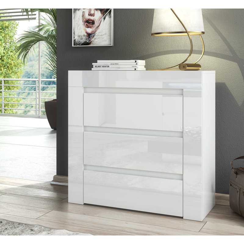 Clifton 80cm W 3 - Drawer Chest of Drawers
