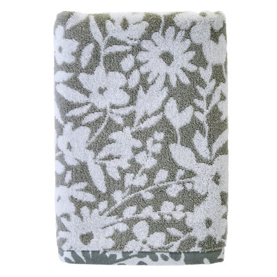 BEDFORD FLORAL JACQ BATH-SAGE