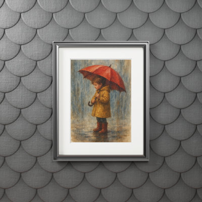 Clinkscales 1 Piece Single Picture Frame Wall Art