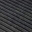 Chaise longue médiane de 58 pouces à 2 places en velours noir moelleux-964356667