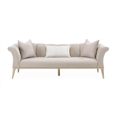 Yvette 100'' Velvet Sofa