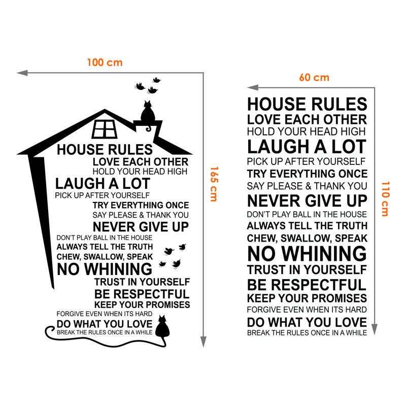 Non-Wall Damaging Wall Decal