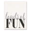 Charges de plaisir - impression d'art textuel sur toile-25254593