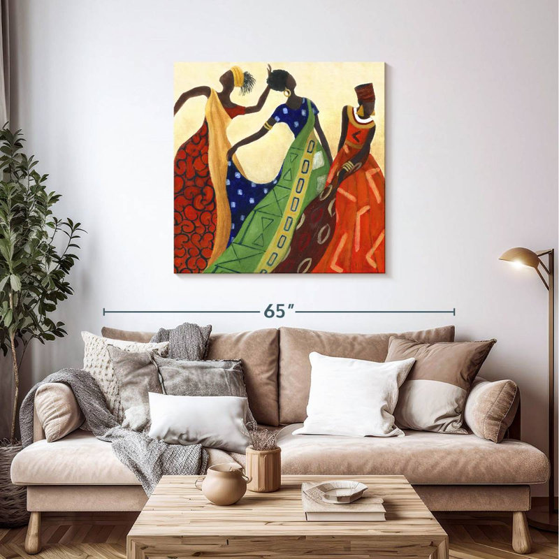 Les femmes navettes de Marrakech I, H 39 po x l 39 po