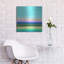 Art mural en métal luxueux «Ocean Dreams» par Cesare Bellassai, 24 po x 24 po-648948516