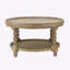 Table basse ronde à 2 niveaux "-479501330