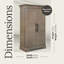 Solid Wood Bar Cabinet