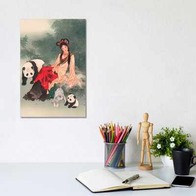 Pandas Of Wolong - Painting on Canvas