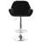 Swivel Upholstered Adjustable Height Counter Stool-85840536