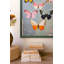  Décoration murale encadrée en bois avec papillon et décoration murale pour spa ou salle de bain