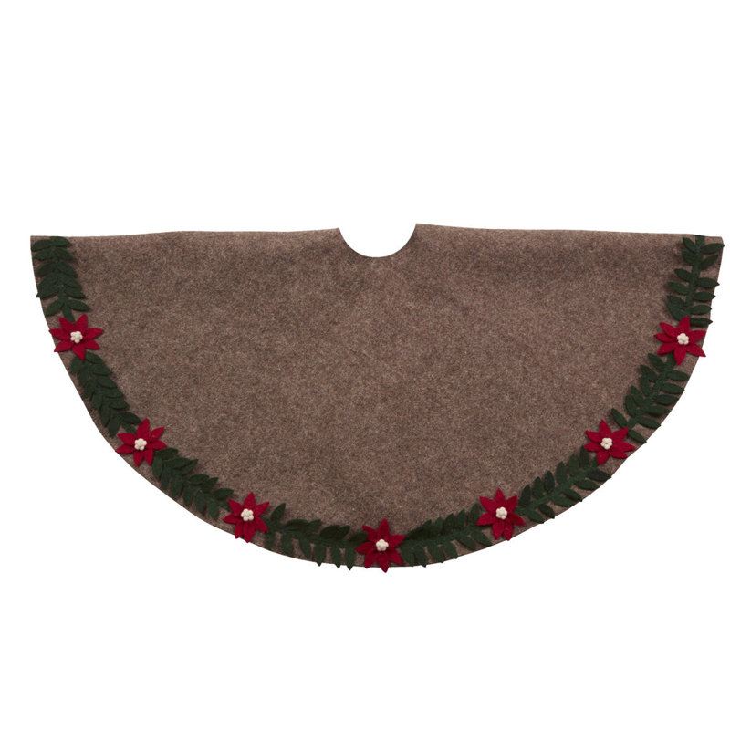 Handmade Felt Tree Skirt