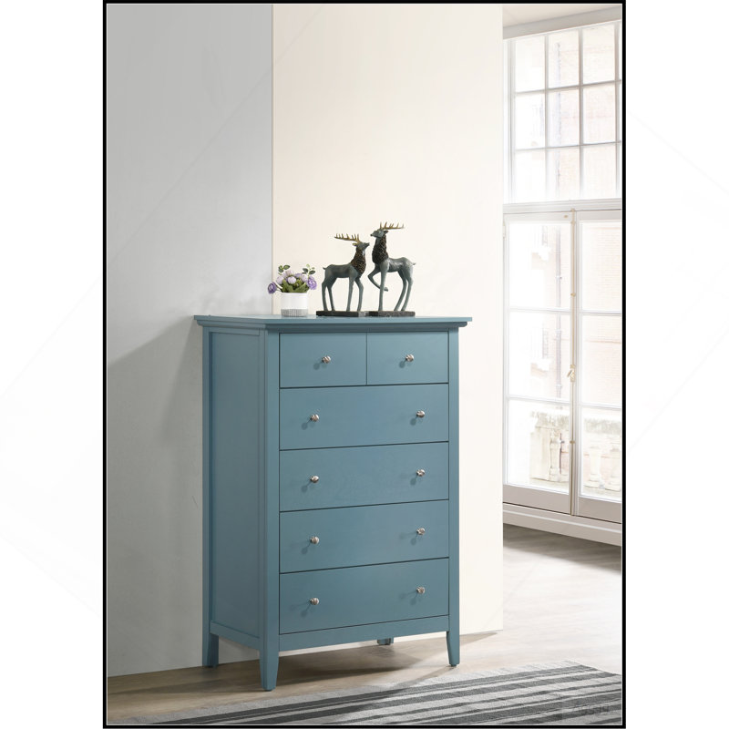 Commode Hammond G5480-CH, bleu sarcelle