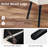 Velvet Vanity Stool Ottoman With Storage Solid Wood Legs Flip-up Top For Entryway-1770087631