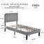 Ensemble de chambre à coucher standard 3 pièces Iron-93675185-93675186