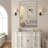 48"x32" Oversized Modern Rectangle Bathroom Mirror with Frame-406582962