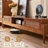 Modern Brown Solid Wood TV Stands