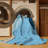 Machine Washable Hubbard Canoeing Lake Minimalist Rug in Blue – SkyBlue Binding-1422007237