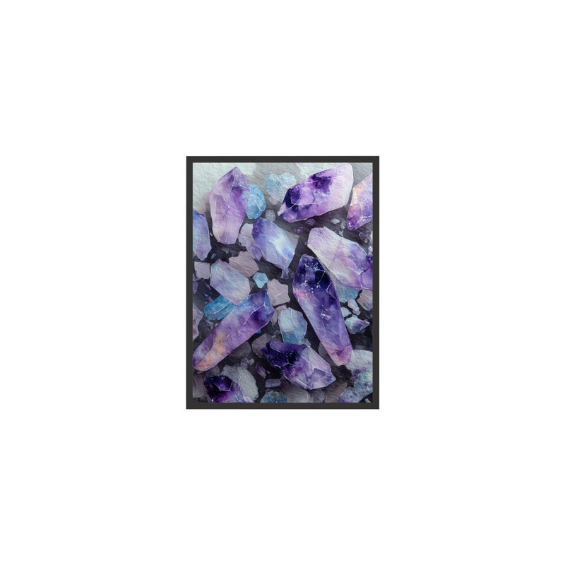 Amethyst Glow, 40" H x 53" W