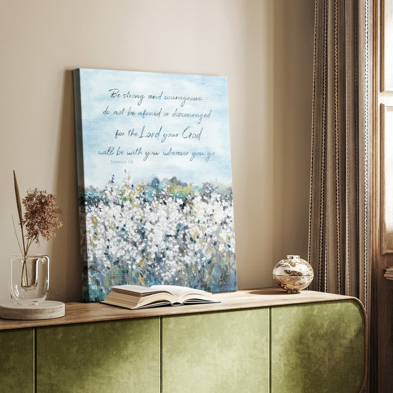 Be Be Flower Field - galerie sur mesure Cavas, H 18 po x l 12 po