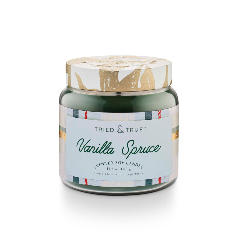 Essayé et vrai grand pot, épinette vanille, Grand pot