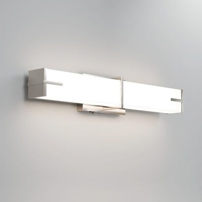 24-Inch LED Modern Vanity Light Fixture - 25W Linear Wall Light Bar