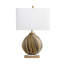 Lampe de table 26,5 "avec abat-jour blanc