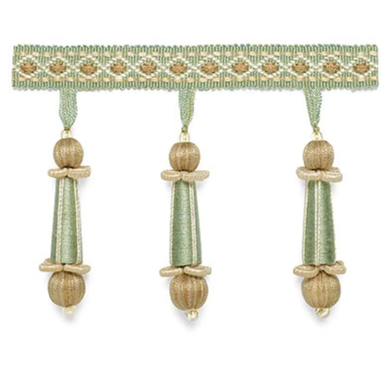 Addington Molded Tassel Fringe, Blue