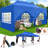 COBIZI 20 Ft. W x 10 Ft. D Heavy Duty Pop up Canopy Tent with 6 Sidewalls, Commercial Instant Canopies Tents for Parties Gazebos with Roller Bag(Legs Upgraded), Wind & Waterproof UPF50+,Thickened Frame for Backyard-98379452