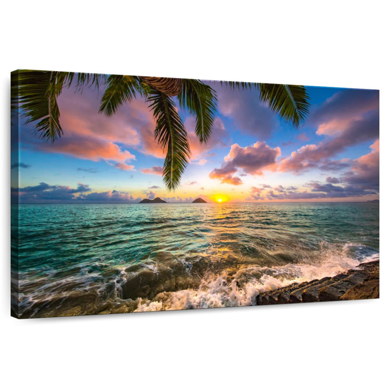 Ravi Lanikai Sunrise Vista, H 30 po x l 45 po