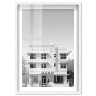 "Retro Beach", reproduction d'art par Miami