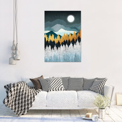 Alberi Dorati - Rectangle Print